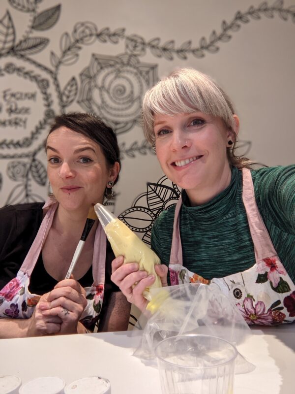Emma and Marie from the English Rose Bakery